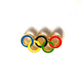 Gekleurde Olympische Hanger