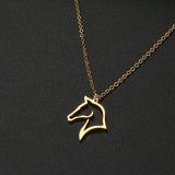 Ketting Paardrijden (goud/zilverkleurig)