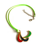 Farbige Paralympische Halskette