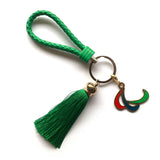 Gekleurde Paralympische Sleutelhanger