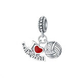 Charm deportivo Voleibol 3 (4 variantes)