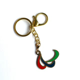 Gekleurde Paralympische Sleutelhanger