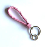 Sleutelhanger roze met sporthanger