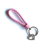 Sleutelhanger roze met sporthanger