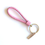 Sleutelhanger roze met sporthanger