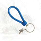 Sleutelhanger donker blauw met sporthanger