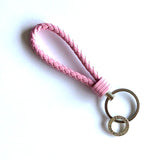 Sleutelhanger roze met sporthanger