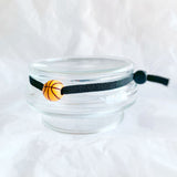 Sportarmband elastisch zwart met sporthanger