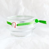 Sportarmband elastisch groen met sporthanger