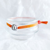 Sportarmband elastisch oranje met sporthanger