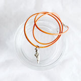 Sportketting oranje met sporthanger