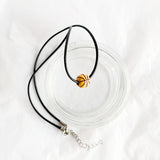 Sportketting zwart met sporthanger