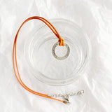 Sportketting oranje met sporthanger