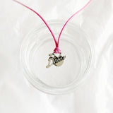 Sportketting roze met sporthanger