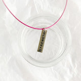 Sportketting roze met sporthanger