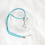 Ketting blauw  ski