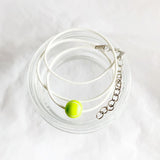 Sportketting wit met sporthanger