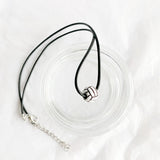 Sportketting zwart met sporthanger