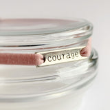 Sportarmband elastisch roze met sporthanger