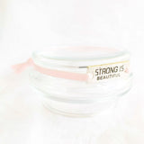 Sportarmband elastisch roze met sporthanger