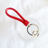 Sleutelhanger rood met sporthanger