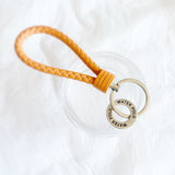 Sleutelhanger oranje met sporthanger