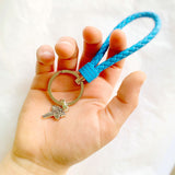 Sleutelhanger leer Olympische vlam