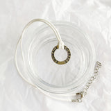 Sportketting wit met sporthanger