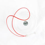 Sportketting rood met sporthanger