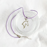 Sportketting paars met sporthanger