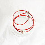 Sportketting rood met sporthanger