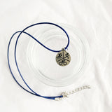 Sportketting donkerblauw met sporthanger