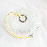 Sportketting geel met sporthanger