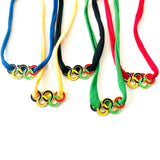 Bracciale Anelli Olimpici Colorati
