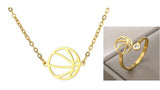 Sieradenset Basketbal (zelf samen te stellen)