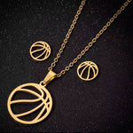 Sieradenset Basketbal (zelf samen te stellen)