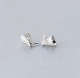 Silver earrings Tennis