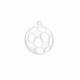 Oorbellen hangers zilverkleurig (diverse sporten)