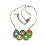 Collana colorata anelli Olimpici 