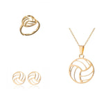 Conjunto de joyas de voleibol (puedes armarlo tú mismo)
