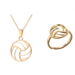 Conjunto de joyas de voleibol (puedes armarlo tú mismo)