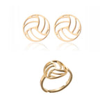 Conjunto de joyas de voleibol (puedes armarlo tú mismo)