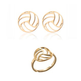 Conjunto de joyas de voleibol (puedes armarlo tú mismo)