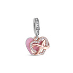 Pandora Charm Heart Infinity