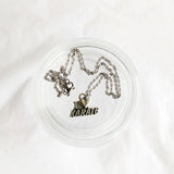 Keychain Black with charm