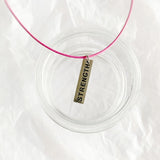 Sportketting roze met sporthanger