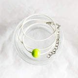 Sportketting wit met sporthanger
