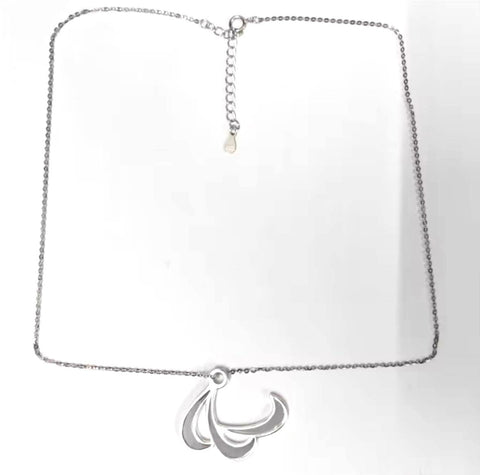 Paralympic Games Silver Necklace
