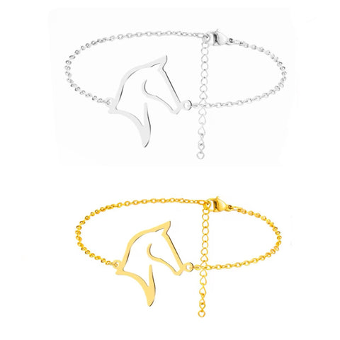 Bracciale da equitazione color oro/argento