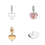 Pandora Charm Heart Silver